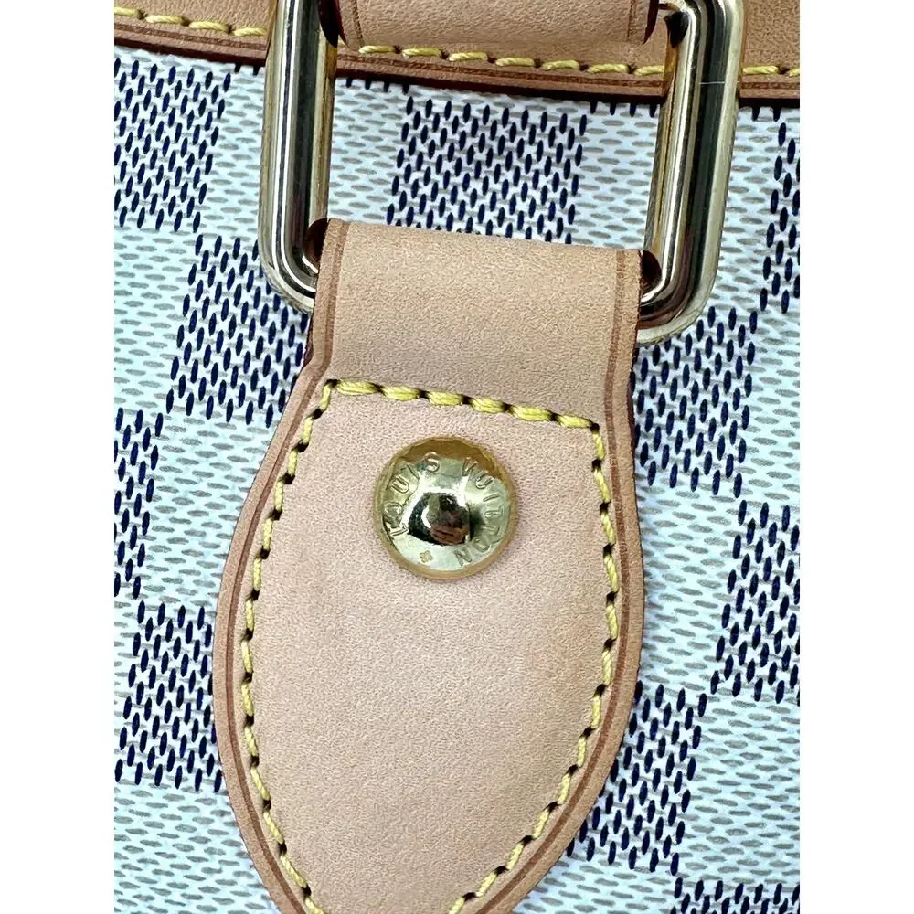 Louis Vuitton Hampstead PM Damier Azur Canvas Tote Bag w/ Dust Bag